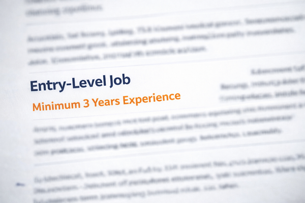 The "Experience Trap": Why Entry-Level No Longer Feels Entry-Level