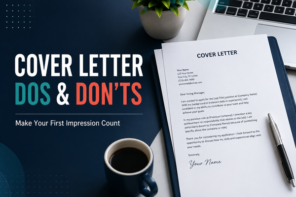 Cover Letter Dos and Don'ts: How to Make a Strong First Impression